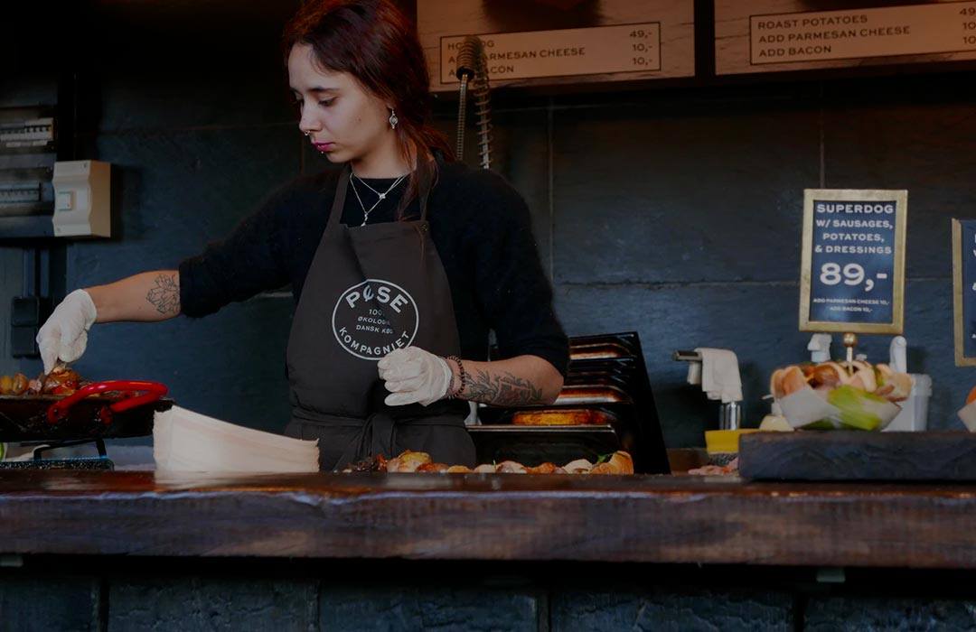 Person cooking